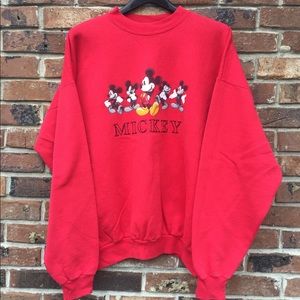 Vintage Disney Mickey Mouse Crewneck Sweater